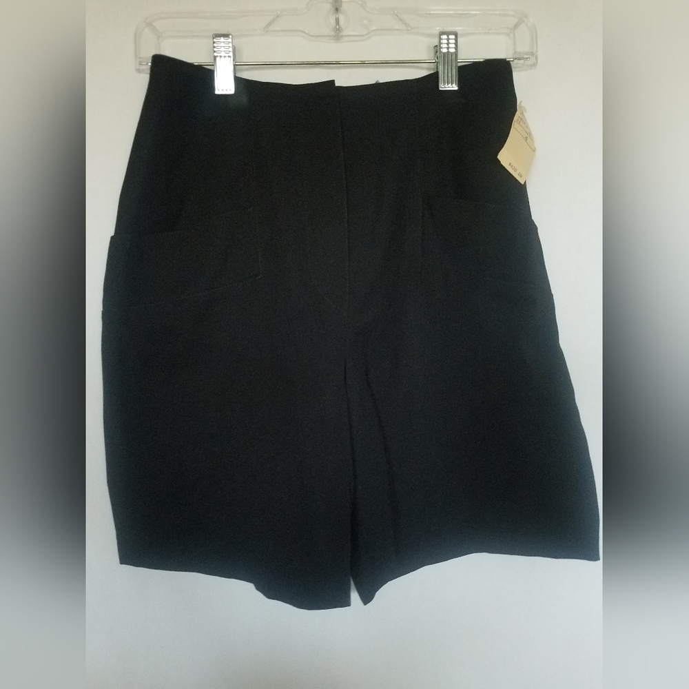 NWT Vintage Krizia Black Shorts - $420 RETAIL